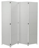 Separè Divisorio in Carta Linea Paper 4 Ante Bianco