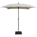 Ombrellone da Giardino 200x200 cm Palo Ø27 mm in Acciaio Maffei Kronos Ecru
