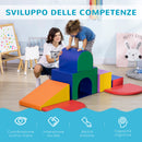 Set 7 Costruzioni Morbide per Bambini  1-3 Anni in PU e EPE Multicolore   