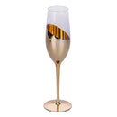Set 4 Bicchieri da Champagne Chic Flûte in Vetro VdE Tivoli 1996 4 Colori Differenti