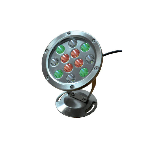 Faretto per Laghetti da Giardino a LED 18W Luce Multicolore sconto