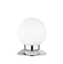 Lampada tavolo da Interno a LED in Metallo Cromo