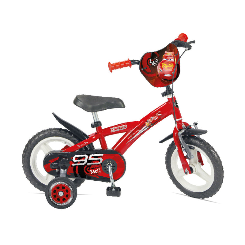 Bicicletta per Bambino 12’’ Freni V-Brake con Licenza Disney Cars 