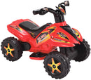 Mini Quad Elettrico per Bambini 6V Moto Rosso