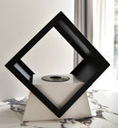 Camino a Bioetanolo da Tavolo 35,2x20x36,5 cm Vannini Rubik Nero