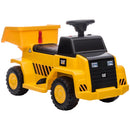 Escavatore Elettrico per Bambini 6V Giallo e Nero