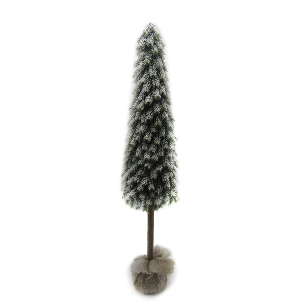 Albero di Natale Artificiale H122cm Cono Verde Innevato acquista