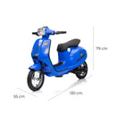 Moto Elettrica per Bambini Moto Deluxe 24V Blu  