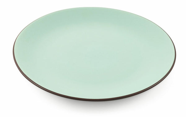 acquista Set 6 Piatti Piani Ø26,7x3 cm in Gres Villa d'Este Home Tivoli Kora Light Verdi