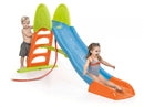 Scivolo per Bambini 253x80x140 h cm in Plastica Multicolor