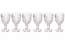 Set 6 Calici Vino in Vetro 235 ml Villa d'Este Home Tivoli