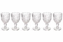 Set 6 Calici Vino in Vetro 235 ml Villa d'Este Home Tivoli