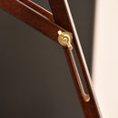 Cavalletto Treppiede da Pittura 51,5x71,5x134,5 cm in Legno di Pino Marrone