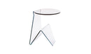 Tavolino Rettangolare in Vetro 45x40x55cm TFT Glass Trasparente
