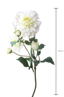 Set 4 Rami Artificiali Dalia per 5 91 cm