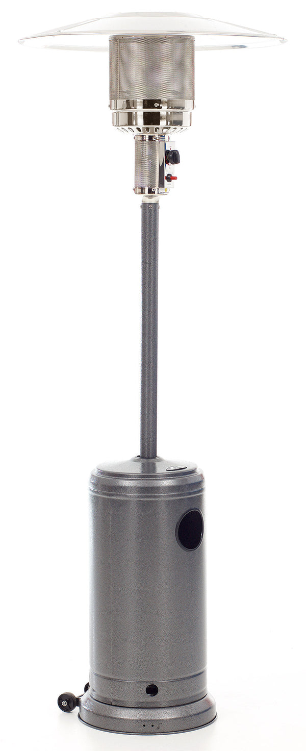 acquista Stufa a Fungo da Esterno a Gas GPL 13,5 kW Grigio Opaco Martellato