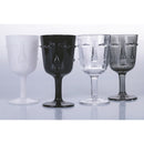 Set 4 Calici Vis à Vis Stones in Vetro VdE Tivoli 1996 4 Colori Differenti