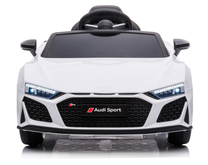 Macchina Elettrica per Bambini 12V con Licenza Audi R8 Sport Bianca