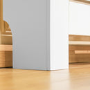 Copritermosifone Allungabile 140-202x19x82,5 cm in MDF Bianco