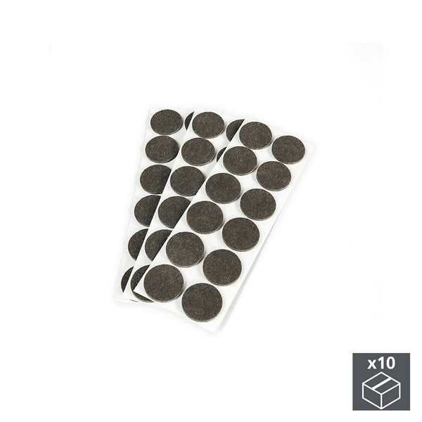 Feltrini Adesivi per Mobile Tondi 34 mm 360 Pezzi Emuca online