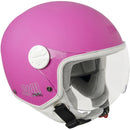 Casco Jet per Bambini Visiera Sagomata CGM Havana 205A Fucsia Opaco