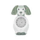Orologio Cagnolino Multifunzione 11x20x13 cm con Sveglia Bianco/Verde