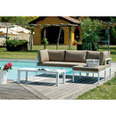 Set da Giardino in Alluminio Vorghini Maracanà Tortora