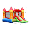 Castello Giostra Gonfiabile con Pompa Inclusa Happy Hop