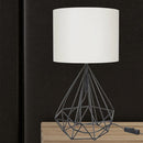 Lampada da tavolo ufficio scrivania Pena nero bianco