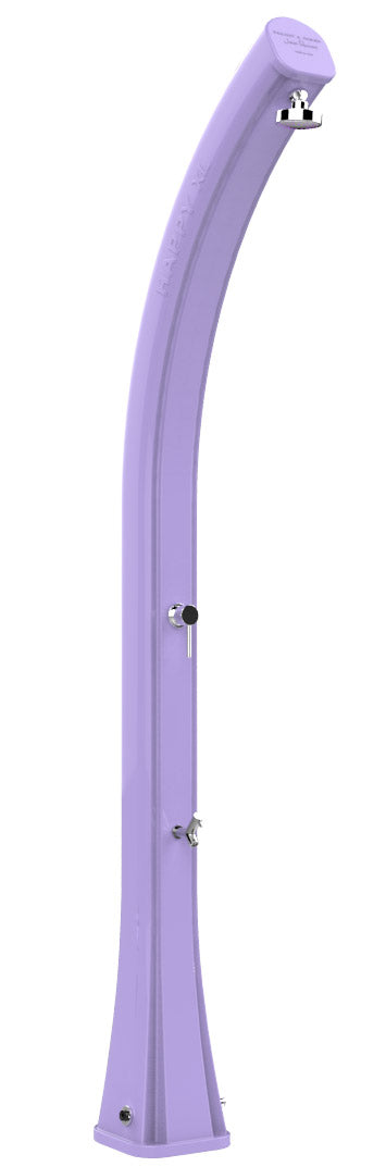 sconto Doccia Solare da Giardino 35L Miscelatore e Lavapiedi Arkema Happy XL Viola