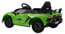 Macchina Elettrica per Bambini 12V con Licenza Lamborghini Aventador SVJ Small Verde