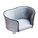 Divano di Lusso per Animali Domestici grigio 69x49x38 cm 