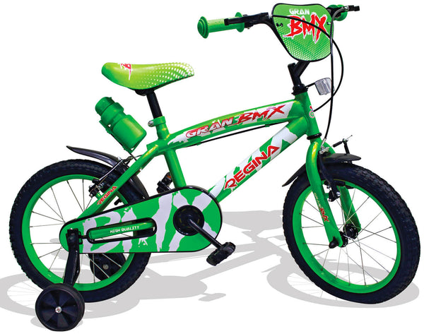 sconto Bicicletta per Bambino 16" 2 Freni Kidfun Regina BMX Verde