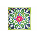 Set 4 Sottobicchieri 10x10x0,5 cm  in Ceramica VdE Tivoli 1996 Naxos