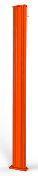 Doccia da Esterno Giardino Miscelatore e Lavapiedi Arkema Spring S Arancio