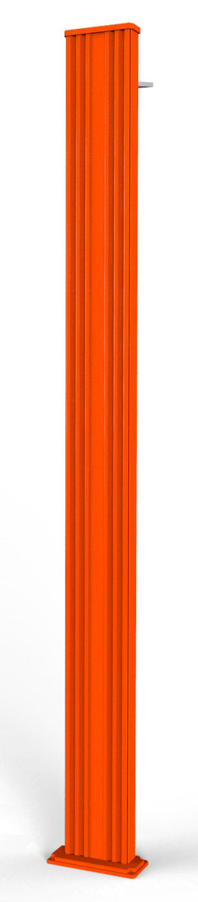 Doccia da Esterno Giardino Miscelatore e Lavapiedi Arkema Spring S Arancio