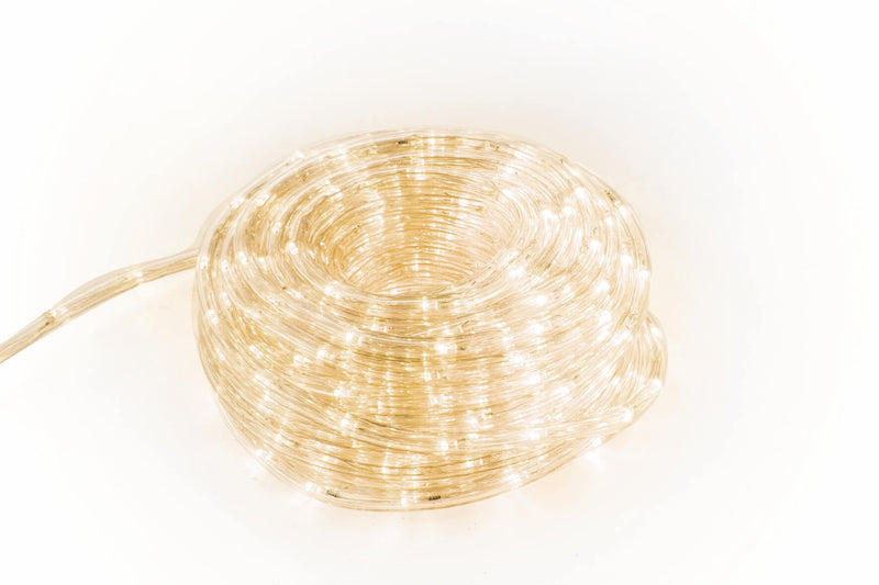 Tubo LED Natalizio 8m Bianco Caldo 8 Funzioni 147 LED Soriani