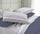 Set Lenzuola in Cotone Sopra Sotto e Federe Cober Belfast Grigio Varie Misure