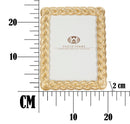 Cornice Ropy Oro 19,3x2x24,5 cm in Poliresina e Vetro Oro