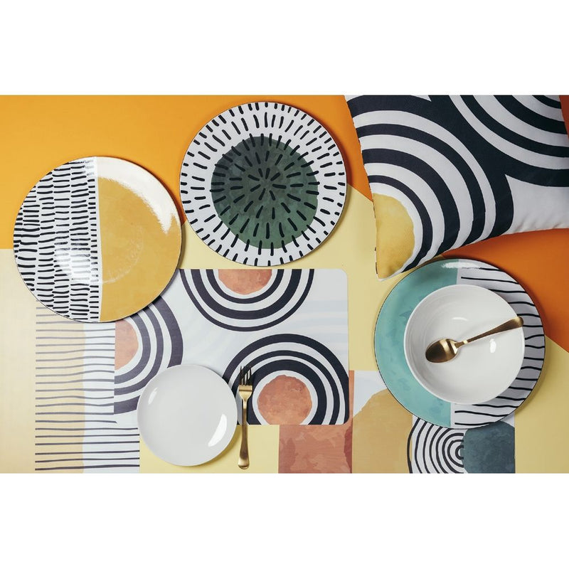 Set 6 Sottopiatti Tondi Ø33x2 cm in Polipropilene VdE Tivoli 1996 Venice Lido 