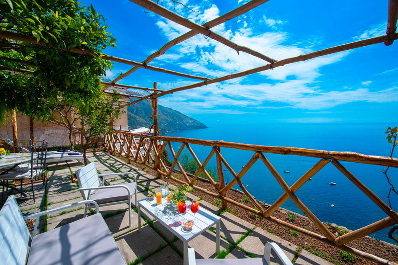 Set Salotto da Giardino Divano 2 Poltrone e Tavolino in Acciaio Bianco