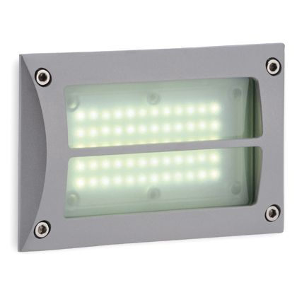 Lampada a Incasso Diviso a Led Colore Alluminio per Esterno Linea Route Livos online