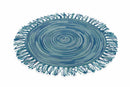 Set 6 Tovagliette Ø46x0,3 cm in Poliestere Villa d'Este Home Tivoli Terra