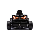 Macchina Elettrica per Bambini 12V Licenza McLaren F1 Team Nera e Arancione