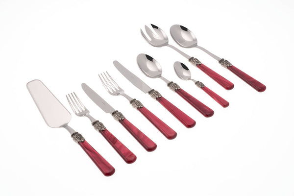 Servizio Set di Posate 75 Pezzi in Acciaio Inox Rivadossi Sandro Elena Bordeaux prezzo