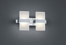 Applique da Interno a LED in Alluminio Alluminio Spazzolato