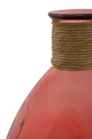 Vaso Rope Artemis Bordeaux Ø29x59 cm Vetro