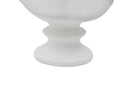 Scultura Roman 21,5x14,5x34 cm in Poliresina Bianco