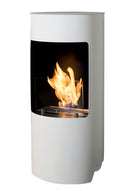 Camino a Bioetanolo da Pavimento Ø45x95 cm 2500W 1,2L Cortina Bianco 