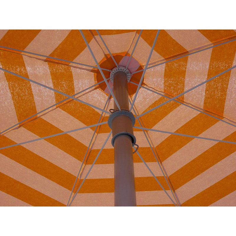 Ombrellone da Giardino Ø2 m Palo Ø33 mm in Acciaio Maffei Venezia Duplex Giallo/Bianco e Giallo